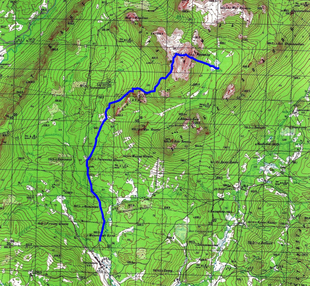 Тыгын (альтернативный маршрут на гору Иремель) GPS -трек, карты,  фотографии. — Extreme Jewelry