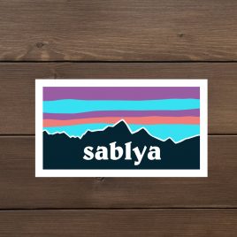 Наклейка виниловая «Sablya»